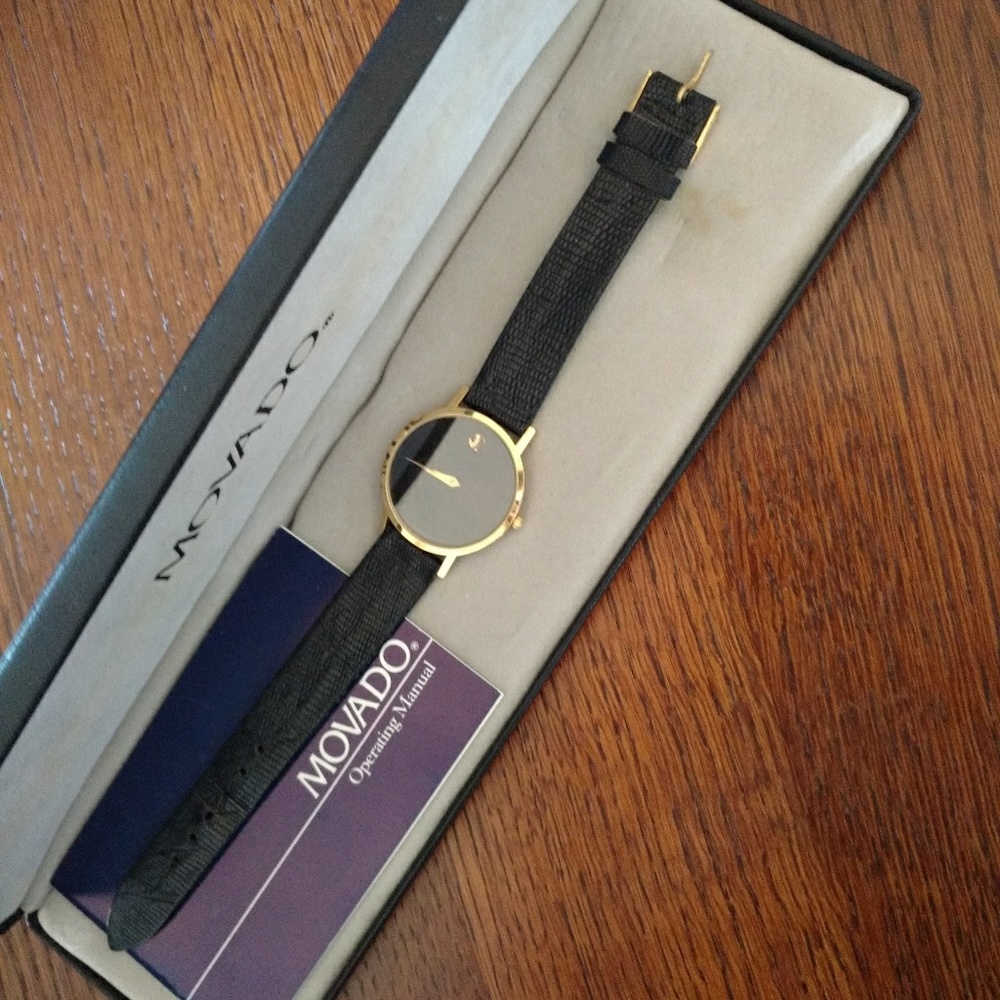 Men's Movado classic museum watch